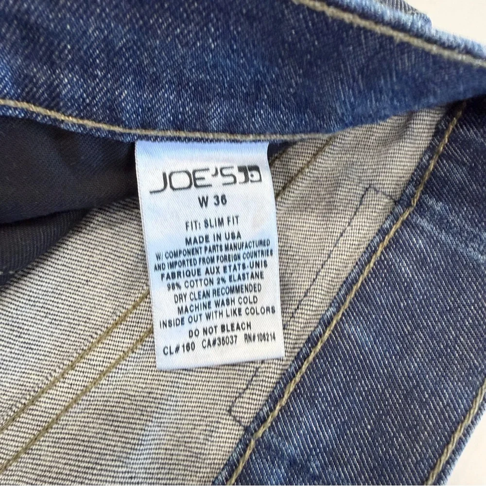 Joes Jeans Men’s Slim Fit Blue Jeans 36x31